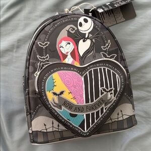 Loungefly Disney Black and White Backpack